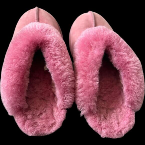Authentic UGG Women's Orchid Pink Coquette Slide on Slippers Size 5 EUC - Picture 2 of 7